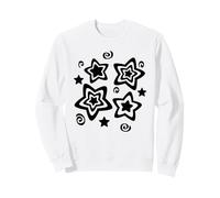 Cuarteto Estrella Y2K de los 90 bajo el Cielo Estrellado Sudadera
