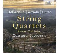 Cuarteto Novecento String Quartets from Galicia (CD) Album (Importación USA)
