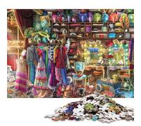 Cuarto de Vestuario del Teatro Puzzle Adultos 500 Piezas Juego De Rompecabezas para Decoración del Hogar Educational Game Cumpleaños Relajación Y Sabiduría 500pcs (52x38cm)