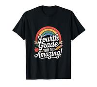 Cuarto Grado You Did Amazing School Rainbow Camiseta