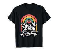 Cuarto Grado You Did Amazing School Rainbow Camiseta