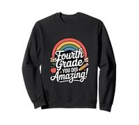 Cuarto Grado You Did Amazing School Rainbow Sudadera