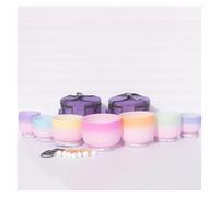 Cuarzo Cristal Cuencos Cantores Mazos, 6-12 Inch Set, For Sound Healing Therapy And Meditation, Calming And Healing Sounds, With Carrying Bags(440hz)