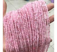Cuarzo cristalino pequeño facetado disperso for la creación de collares, pulseras y bisutería DIY(2)
