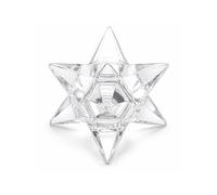 Cuarzo cristalino Prajet 12/14 Puntos Merkaba Chakra Radiónico Platónico Pránico Poder Brasileño Protección Vastu Curación Feng Shui Energía Regalo Éxito Progreso Salud Riqueza (14 Puntos)