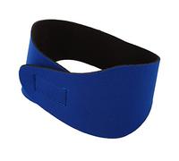 Cuasting Banda para el de la oreja de natación para las mujeres hombres adultos niños neopreno banda de la oreja de natación diadema protector de agua banda de cabeza (azul/M