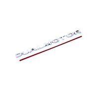 Cuasting Calcomanías 3D de doble motor para el maletero trasero del coche, pegatinas para 3 2017-2020, adhesivo decorativo