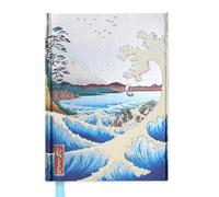 Cuatd Hiroshige Sea At Satta: 28 (Flame Tree Notebooks)
