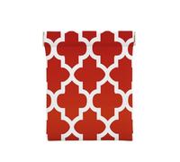 Cuatrifolio Rojo Intenso y Blanco, Squeeze Top Wallet Bolsa de Almacenamiento para Mujer Monedero pequeño Bolsa de Cambio