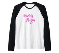 Cuatrimoto Todoterreno Mud Run Race Team 4x4 Muddy Angels Matching Camiseta Manga Raglan