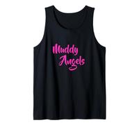 Cuatrimoto Todoterreno Mud Run Race Team 4x4 Muddy Angels Matching Camiseta sin Mangas