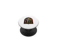 Cuatro Arcángeles Católica Católica Catedral Icono Arte Fe PopSockets PopGrip Adhesivo