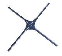Cuatro Cuchillas 60cm Publicidad Holograma 3D Holográfico Naked Eyes 3D LED Fan