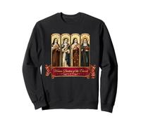 Cuatro Doctoras de la Iglesia Santas Católicas Teresa Sudadera
