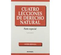 Cuatro Lecciones De Derecho Natural Parte Especial