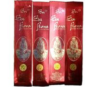 Cuatro paquetes de sahumerios de Sri Sai Flora, incienso Fluxo, 25 g