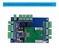 Cuatro puertas wiegand TCP/IP Red de panel control acceso RFID Software sistema DC12V Caja fuente alimentación 1/2 puerta Kit de automatización de portones(Double Doors L02)