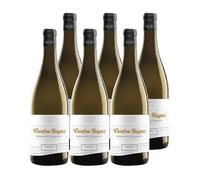 CUATRO RAYAS Fermentado Barrica Verdejo - Vino Blanco DO Rueda (6 Botellas x 750ml)