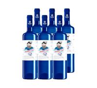 CUATRO RAYAS Hombre Pez Verdejo - Vino Blanco DO Rueda (6 Botellas x 750ml)
