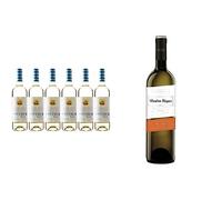 CUATRO RAYAS Nave Sur. Vino Blanco Verdejo D.O. Rueda - 6 Botellas de 750 ml & Cuatro Rayas Vino Blanco Verdejo Vendimia Nocturna D.O. Rueda - Botella de 750 ml
