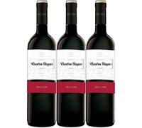 CUATRO RAYAS Tempranillo Roble - Vino Tinto DO Ribera del Duero (3 Botellas x 750ml)