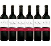 CUATRO RAYAS Tempranillo Roble - Vino Tinto DO Ribera del Duero (6 Botellas x 750ml)