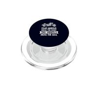 Cuatro Ruedas Mueve Cuerpo Dos Ruedas Mueve Alma Divertido PopSockets PopGrip para MagSafe
