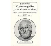 Cuatro tragedias y un drama satírico (Medea, Troyanas, Helena, Bacantes, Cíclope): 26 (Clásica)