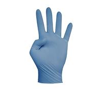 cuatrogasa | guante nitrilo azul dermolite | guante desechable (100 unidades) (XL)