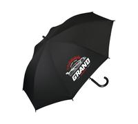 CUATROGOTAS - Paraguas juvenil automático con diversos estampados y colores - Mango Curvo - Paraguas Resistente y de calidad- 98 cm de diámetro y 82 cms de largo