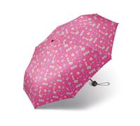 CUATROGOTAS | Paraguas Plegable Manual para Niñas | con Mango Recto de 23 cm | Diseño Colorido y Resistente | con Varillas de Fibra de Vidrio | Ideal para Mochila Escolar | Estampado de Dulces