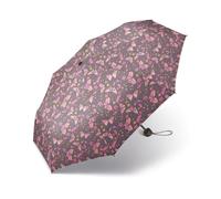 CUATROGOTAS | Paraguas Plegable Manual para Niñas | con Mango Recto de 23 cm | Diseño Colorido y Resistente | con Varillas de Fibra de Vidrio | Ideal para Mochila Escolar | Estampado de Mariposas