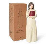 Cuayaes Regalos para Lectores, Profesora, Estudiantes, Graduados, Figuras Decorativas Pintada a Mano con Resina, Escultura Decoracion Hogar Modernas para Escritorio, Salon