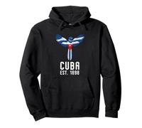 Cuba 1898 Bandera Cubana Cubanos Cubano Tocororo Cubano Trogon Sudadera con Capucha