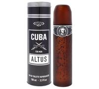 Cuba Altus by Cuba for Men - Spray EDT de 3,3 oz