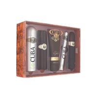 Cuba Cuba Gold EDT 100 ml + EDT 35 ml + AS 100 ml + spray corporal 200 ml + SG 200 ml M 1 ks desembalado