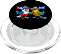 Cuba El Salvador Bandera Orgullosa Herencia Cubana Cultura PopSockets PopGrip para MagSafe