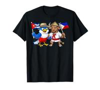 Cuba Filipinas Bandera Orgulloso Cubano Herencia Filipina Camiseta