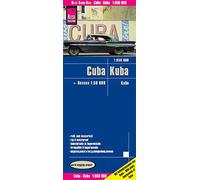 Cuba, mapa impermeable de carreteras. Escala 1:650.000 impermeable. Reise Know-How.: reiß- und wasserfest (world mapping project) (Cuba (1:650.000) with Havana (1:50.000))
