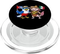 Cuba México Bandera Orgullosa Herencia Cubana Mexicana PopSockets PopGrip para MagSafe