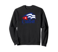 Cuba National Flag Country Pride Roots Vintage Gift Sudadera