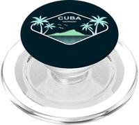 Cuba Palmeras Isla Vacaciones en la Habana Caribe Recuerdo PopSockets PopGrip para MagSafe