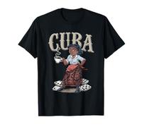 Cuba Vestido Camiseta Niña Cubana Flores Tropicales Heritage Camiseta