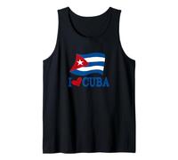 Cuban Flag Cuba Design Miami Spanish Cuban Camiseta sin Mangas