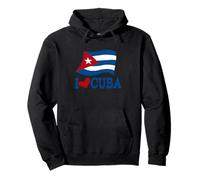 Cuban Flag Cuba Design Miami Spanish Cuban Sudadera con Capucha