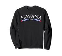 Cuban Flag Cuba Havana Caribbean Vacation Sudadera