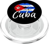 Cuban Flag Cuba Miami Spanish Cuban PopSockets PopGrip para MagSafe