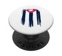 Cuban Flag Cuba Miami Spanish Cuban Roots T-Shirt PopSockets PopGrip Adhesivo