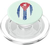 Cuban Flag Cuba Miami Spanish Cuban Roots T-Shirt PopSockets PopGrip para MagSafe