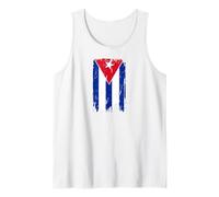 Cuban Flag Cuba Spanish Havana Camiseta sin Mangas